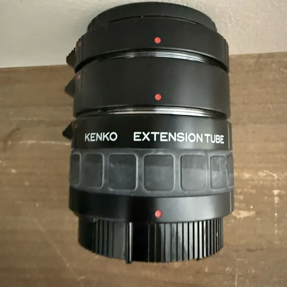 USED Kenko Extension Tubes for M/AF (36mm, 20mm, 12m) for Minolta AF/Sony A